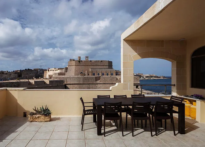 Holiday home Mariette - Large Terrace - Grand Harbour View Birgu